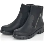 Dámská zateplená obuv X2681-00 Rieker černá Barva: schwarz, Velikost: 42