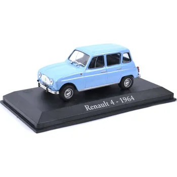 autíčko Renault 4 1964 1:43 - časopis s modelem Renault IV - kovový model auta