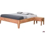 Domestav FANTAZIE 180 cm manželská postel bez čela buk cink mořený