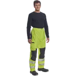 Kalhoty reflexní TICINO žlutočerné