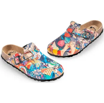 Dámské pantofle FORcare - Unisexové pantofle, 102039 - mix Velikost: 42