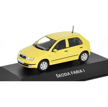 autíčko DeAgostini Škoda Fabia I 1999 1:43 - Kaleidoskop slavných vozů časopis s modelem #44 Škoda Fabia I 1999 - DeAgostini - kovový model auta