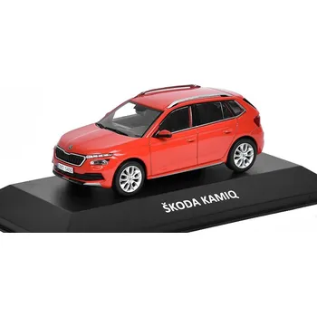 autíčko DeAgostini Škoda Kamiq 2019 1:43 - Kaleidoskop slavných vozů časopis s modelem #53 Škoda Kamiq 2019 - DeAgostini - kovový model auta