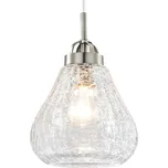 Westinghouse závěsné světlo 6309140, sklo nikl, čirý 1 x 60 W - Doprava zdarma