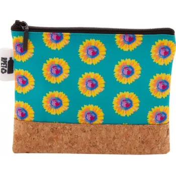 Kosmetická taška Reklamní CreaBeauty Cork S RPET kosmetická taštička na zakázku, černá