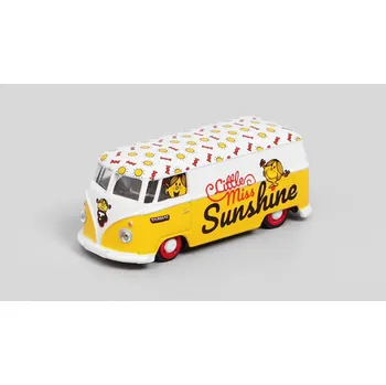 autíčko TARMAC Models Volkswagen Type II T1 Panel Van 1:64 - TARMAC / Schuco VW T1 Van VW " Mr. Men Little Miss " - kovový model auta 1/64