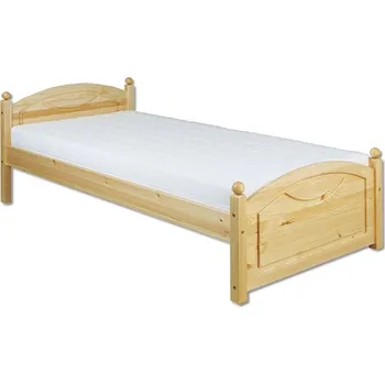 Postel Postel HEKLA, 90x200, masiv borovice, moření: ... + vyzvednutí ZDARMA