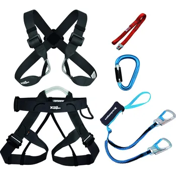 Horolezectví Rock Empire Ferrata Go Connect Barva: černá