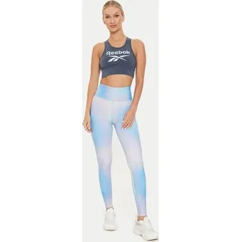 Dámské legíny Reebok Legíny Lux Bold ACP Tight 100075368 Modrá Slim Fit XS