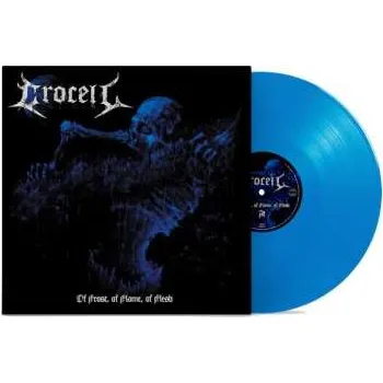 Zahraniční hudba LP Crocell: Of Frost, of Flame, of Flesh 2024 Limited Edition Translucent Blue Vinyl