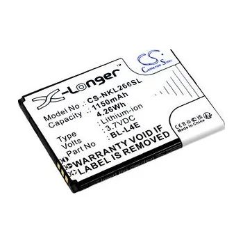 Baterie pro mobilní telefon Baterie pro Nokia 2660 Flip 4g, 1150 mAh, Cameron Sino CS-NKL266SL