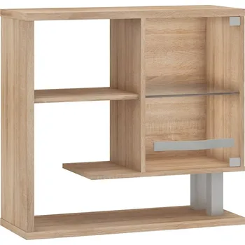 police Závěsná vitrína LEHUA, dub sonoma, 5 let záruka + vyzvednutí ZDARMA