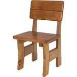 Zahradní židle EUSEBIO, masiv smrk/dub + vyzvednutí ZDARMA