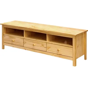 Televizní stolek TV stolek DWAYNE, masiv borovice + vyzvednutí ZDARMA