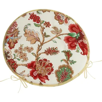 Podsedák Bellatex Sedák EMA kulatý hladký Červená