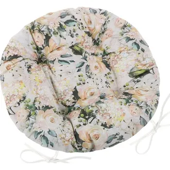 Podsedák Bellatex Sedák EMA kulatý prošívaný Smetanová