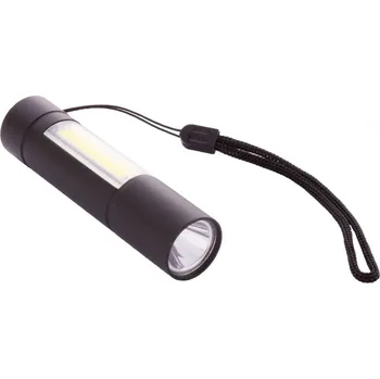 Svítilna Reklamní Chargelight Plus dobíjecí baterka, černá