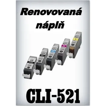 Počítačové příslušenství Náplně do tiskáren Canon CLI-521x - SADA 5 náplní