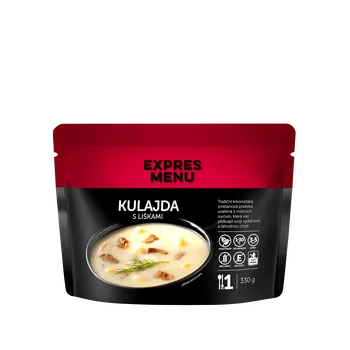 Hotové jídlo Kulajda s liškami 1 porce 1 PORCE