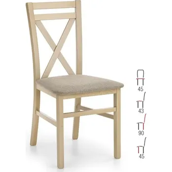 Jídelní židle Židle VARON, dub sonoma + vyzvednutí ZDARMA