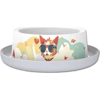 Miska pro psa Miska plastová TOMMI Trendy Indy & Louise 17cm (350ml)