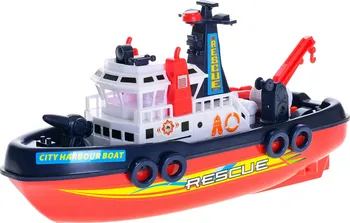 RC model lodě Záchranný člun se stříkajícím vodním dělem 24 cm 