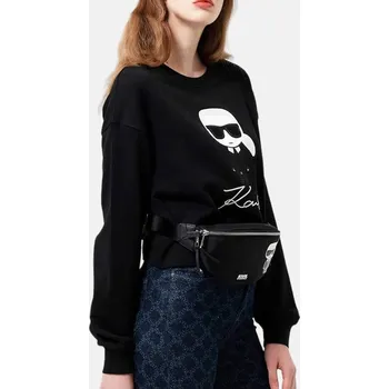 Dámská mikina Karl Lagerfeld Ikonik Černá S