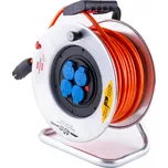 Lectra Technik AG Kabel buben 40m, 4x230V, IP44, ocelový korpus gumový kabel průřez 3x2,5mm2