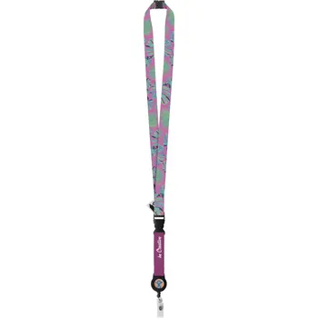 Reklamní Subyard YoYo B Safe RPET lanyard se sublimací na zakázku, bílá