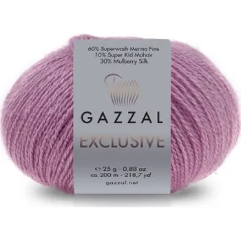 Příze Příze Exclusive Gazzal 9903 růžová