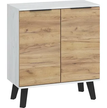 Komoda Komoda OSMAK 2D, craft bílý/craft zlatý, 5 let záruka + vyzvednutí ZDARMA