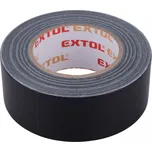 EXTOL PREMIUM Páska lepicí textilní/univerzální EXTOL, 50mm x 50m tl.0,18mm, černá
