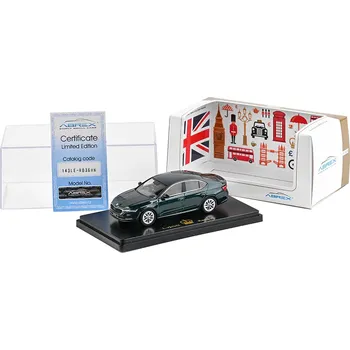 autíčko Škoda Octavia IV 2020 Zelená Royal Metalíza 1:43 LIMITKA Škoda Octavia 4 1. Výročí Korunovace Krále Spojeného Království Karla III - kovový model