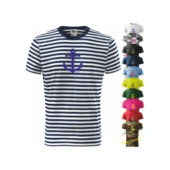 Pánské oblečení Tričko s kotvou