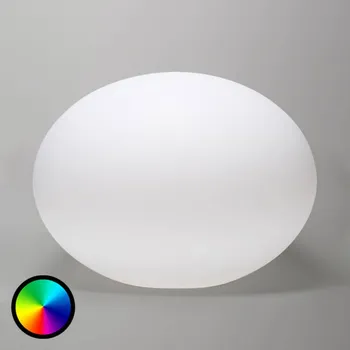 Lampička Smart&Green Flatball - plovoucí dekorativní světlo LED bílá 20 bílých LED + 15 RGB LED - celkem 1,2 W - Doprava zdarma