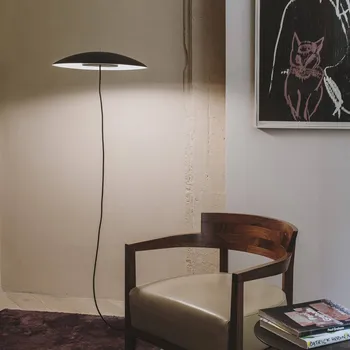 Lampička LEDS-C4 Noway Single stojací lampa oblouk černá - výška stínidla 200 až 250 cm; maximální výška stropu 450 cm černá metalíza 1 x 18 W LED - Doprava zdarma