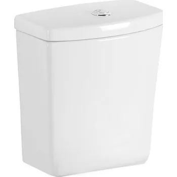 WC sada KAIRO keramická nádržka s víkem k WC kombi, bílá