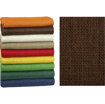 Dárková taška Bellatex Dekorační jutová plachetka Hnědá