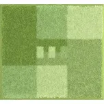 LineaDue Předložka koupelnová Merkur 40x50 cm, zelená