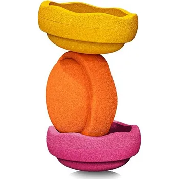 ostatní stavebnice Stapelstein Original Warm Classic 3 ks