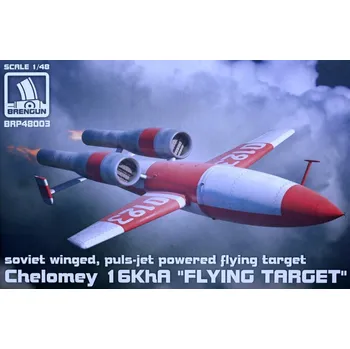 Plastikový model Chelomey 16KhA 'Flying Target' (plastic kit) (Čelomej 16Cha) - Brengun BRP48003