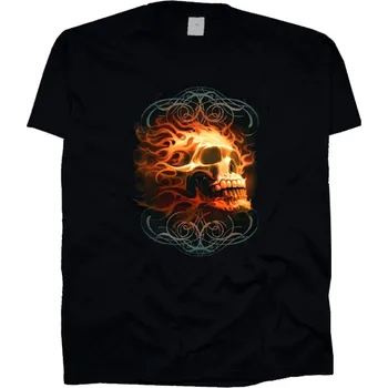 Flame Skull tričko