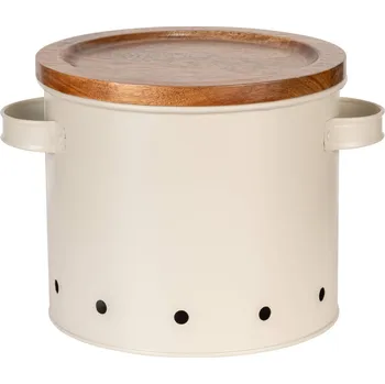 Wenko Úložná plechovka s otvory ARIA, 3,8 l