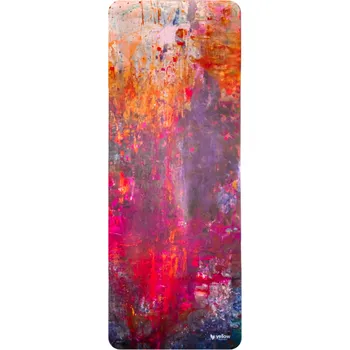 podložka na cvičení Podložka na jógu 185 cm - Majka Dombrowicz světlá Přírodní kaučuk a mikrovlákno