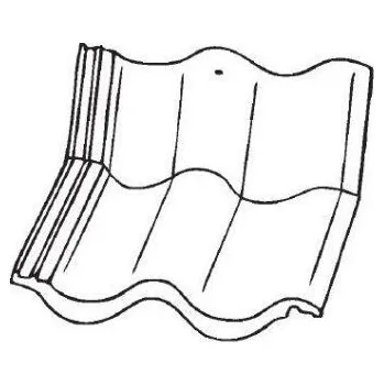 Střešní krytina Bramac Max P5 taška lomená základní červenohnědá