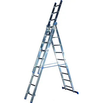 Žebřík Elkop Multifunkční hliníkový žebřík Ultra 3x3,5m, 13 příček