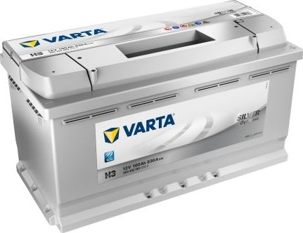 foto Autobaterie Varta Silver Dynamic H3 12V 100Ah 830A