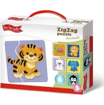 Kids Do ZigZag puzzle - Zvířata