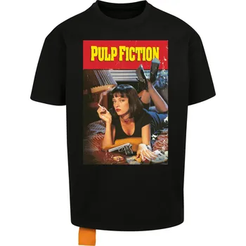 Pánské tričko Pánské tričko Pulp Fiction Poster Oversize černé Merchcode černá 2849097