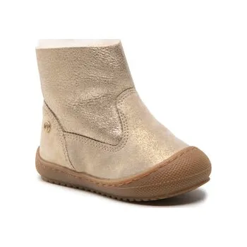 Dámské kozačky Kozačky Naturino Cozy Hug 0013001522.05.0Q06 Zlatá 23